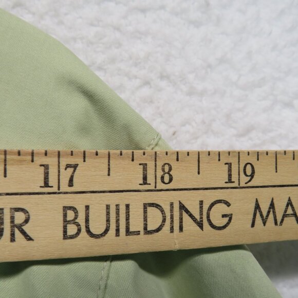 Eddie Bauer Jacket Mens Size Extra Large Green Lightweight Zip Front Mesh Lining - Picture 10 of 12